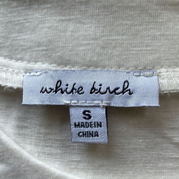 White Birch Full Size Watching the Sunset Color Block Babydoll Top - Picture 6 of 7